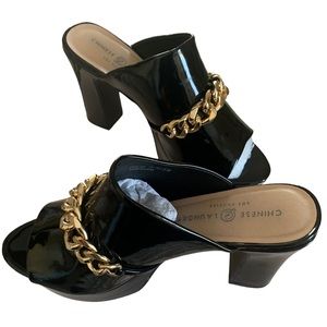 Like New Platform Chinese Laundry heels